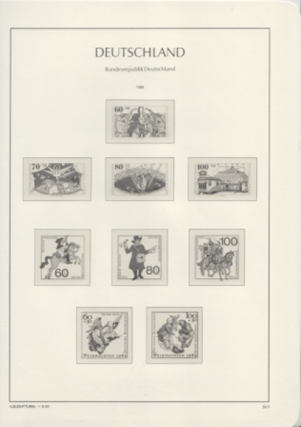 Bundesrepublik Deutschland - 1989 - SF